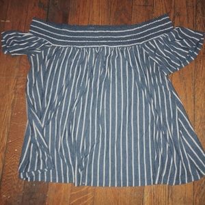 Off the shoulder shirt